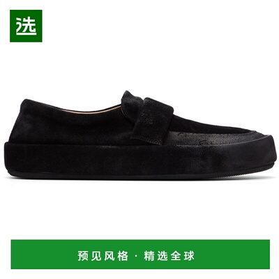 香港直邮marsell 男士 黑色 Cassapelle 乐福鞋 MM4743P024666BLA