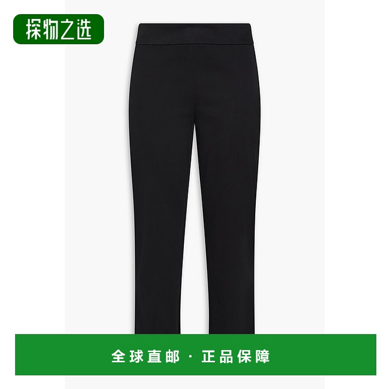 香港直邮Staud 女士 Hunter 短款棉混纺斜纹布锥形长裤 R25R4101C