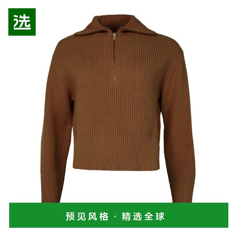 香港直邮Max Mara Nadar 拉链领毛衣 MAX79MD9羊绒