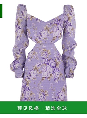 1h可退 香港直邮Mc2 Saint Barth 女士 JARA 迷你花瓣图案连衣裙