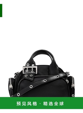 1h可退 香港直邮GANNI 甘尼 女士 標誌牌扣細節迷你手提包 A67385