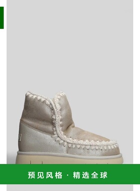 香港直邮MOU 女士雪地靴 431766FW531002B AW2025 米白色 Mou Esk