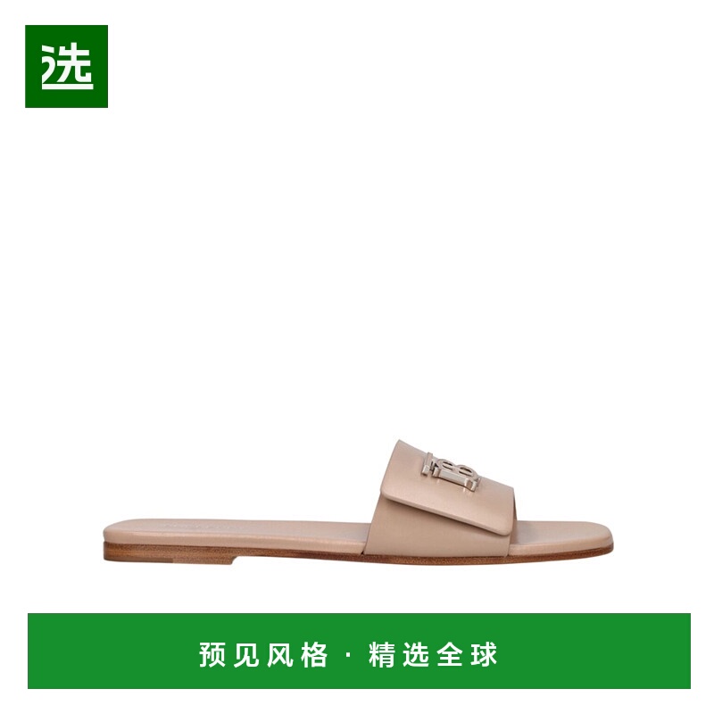 香港直邮Burberry 方头拖鞋 78I-G4S001女鞋