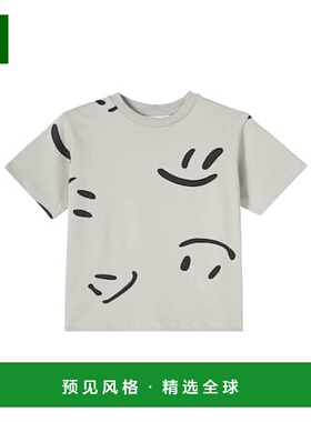1h可退 香港直邮Molo 男童 Rodney 印花棉质针织T恤童装