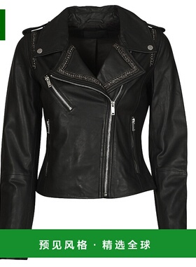 欧洲直邮IKKS  TECHNOL 女士服装皮衣/合成革皮衣 BQ48045-02西装