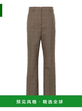 香港直邮Golden Goose Deluxe Brand 格纹图案休闲裤 GWP01894.P0