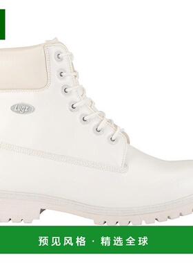 1h可退 【美国直邮】Lugz Convoy 男士时装靴 白色 经典6英寸防水