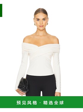 1h可退 香港直邮line dot 女士 Towne 露肩上衣 LT4574M1