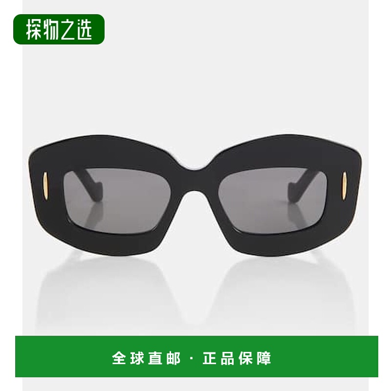 香港直邮LOEWE 罗意威 女士 Screen 矩形太阳眼镜