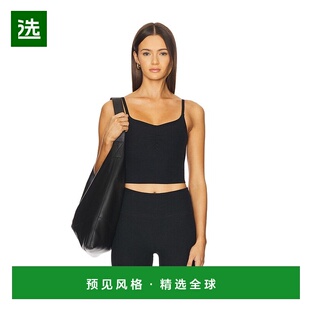 1h可退 香港直邮beyond yoga 女士 Raised Barre 段染抽褶短款背