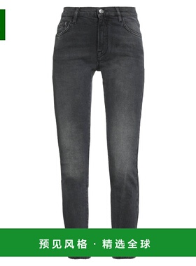 1h可退 香港直邮Iceberg 冰山 女士 牛仔长裤 grey灰色 舒适时尚