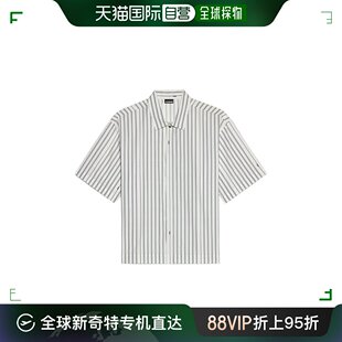 245SH069 香港直邮Jacquemus 衬衫 1FE 条纹短袖 1140