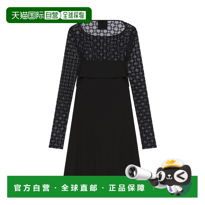 香港直邮Givenchy 垂坠连衣裙 BW22AC20H0紧身纪梵希
