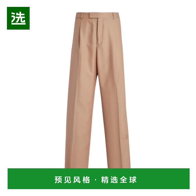 香港直邮Dior 折痕细节休闲裤 413C105A6240迪奥直筒裤