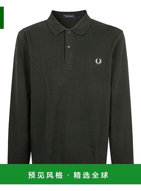 1h可退 香港直邮FRED PERRY 男士T恤 M6006T50 CO 黑色