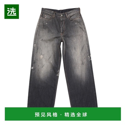 香港直邮Acne Studios 环腰带牛仔裤直筒裤 C00081