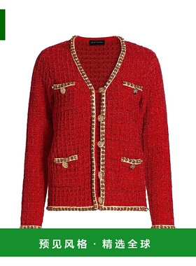 1h可退 【美国直邮】Elie Tahari Heritage Giorgia 针织夹克 女