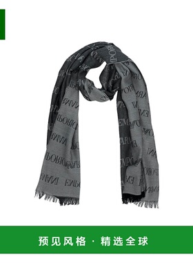 1h可退 香港直邮Emporio Armani 徽标围巾 EM004238AF21541
