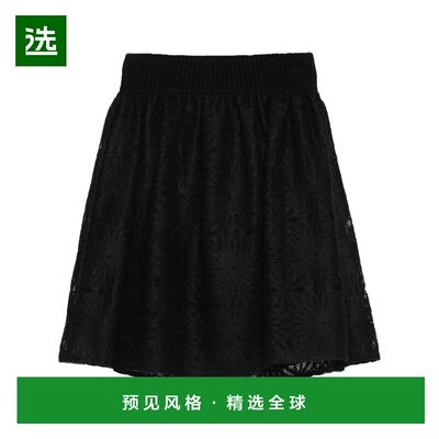 1h可退 香港直邮Alberta Ferretti 女士 迷你半身裙 black黑色 舒