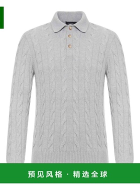 香港直邮Gran Sasso 男士POLO衫 2317219651061 AW2025 灰色