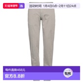舒适时尚 1h可退 斜纹棉布裤 beige米色 香港直邮Incotex 男士