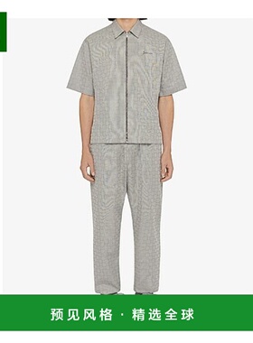 香港直邮Givenchy 72 号字母提花拉链衬衫 BM612T15U8纪梵希