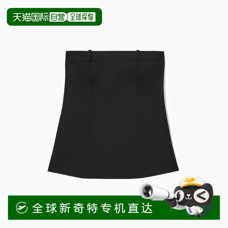 欧洲直邮COS 女士黑色羊毛胸衣新款