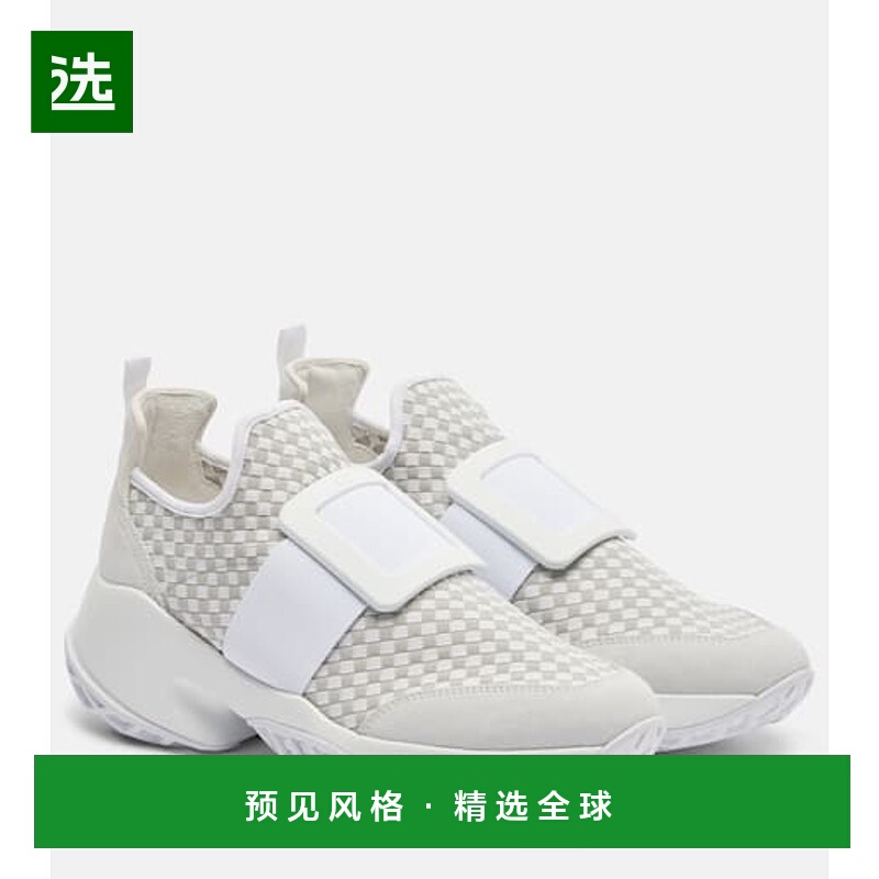 香港直邮ROGER VIVIER 罗杰&middot;维维亚 女士 Viv' Run 编织运动鞋