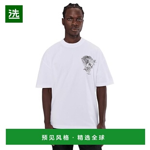 1h可退 香港直邮Allsaints 男士 Mysteries 短袖水手领T恤