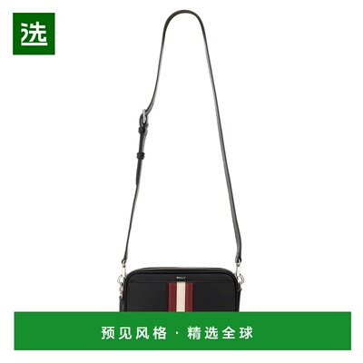 1h可退 香港直邮BALLY 男士斜挎包 MAC05HEC001I946P SS2025 黑色