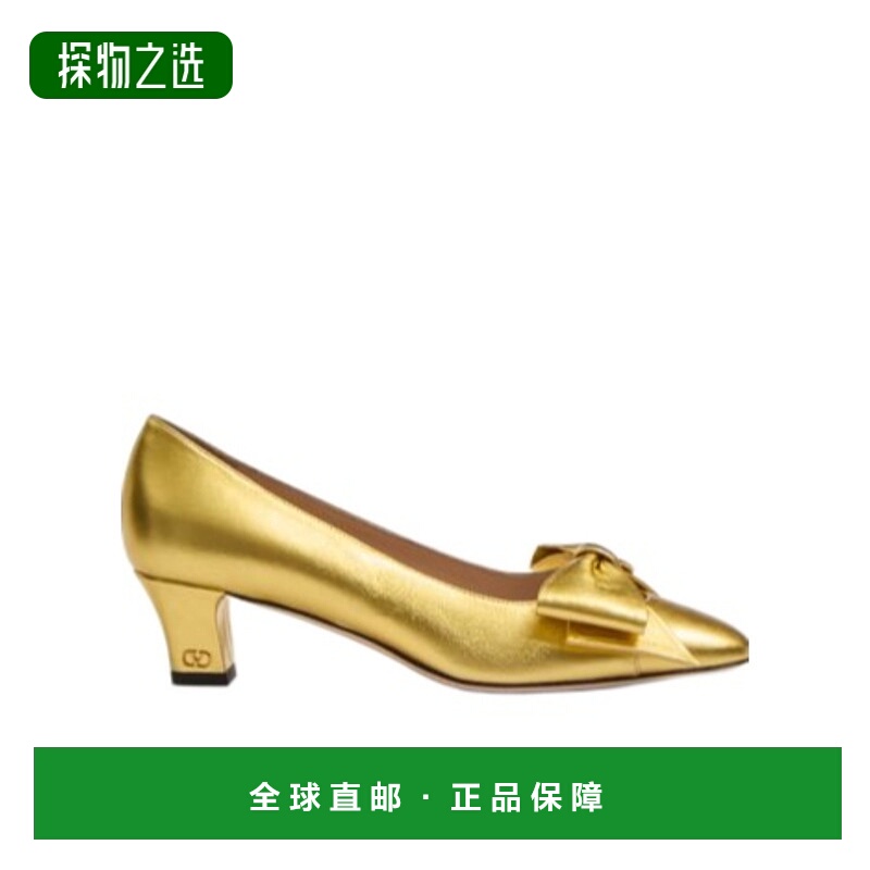 香港直邮Valentino 蝴蝶结高跟鞋 WS0LB5KDR