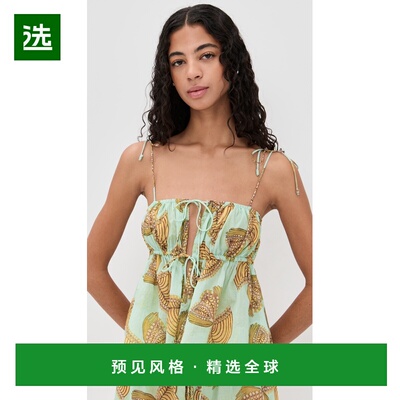 1h可退 香港直邮ULLA JOHNSON 女士 Tallulah Coverup 上衣