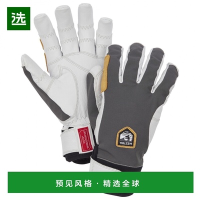 香港直邮HESTRA 男士手套 2021176GREYOFFWHITE CO 花色