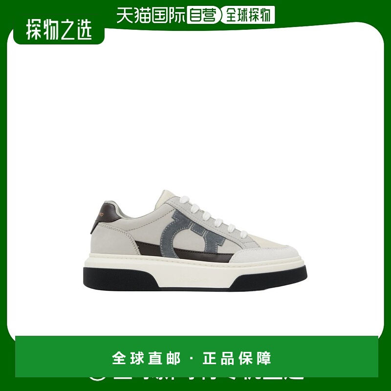 香港直邮Salvatore Ferragamo 压纹徽标低帮板鞋 769375男鞋