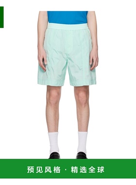 香港直邮WOOYOUNGMI 男士短裤 W231PT36BLUE940L SS2023 蓝色