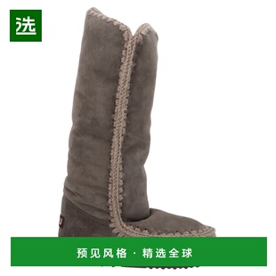 香港直邮MOU 女士靴子 MUFW101002ACHA AW2023 黑色 Brown Boots