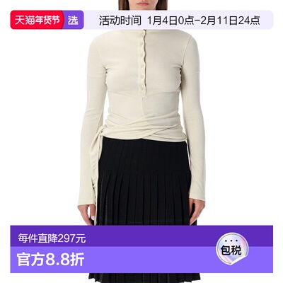 1h可退 香港直邮LOW CLASSIC 女士 HALF-NECK 低腰经典款奶油色裹