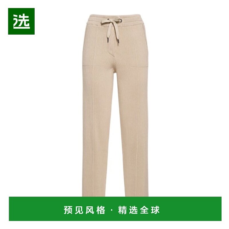 香港直邮Brunello Cucinelli 抽绳腰边休闲裤 78I-YTW068