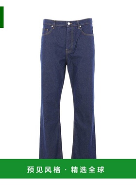 1h可退 香港直邮MAISON KITSUNE 男士 直筒牛仔褲 PM01109WW0081