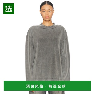 1h可退 香港直邮Acne Studios 艾克妮 女士 Enick 长袖T恤 CL0220