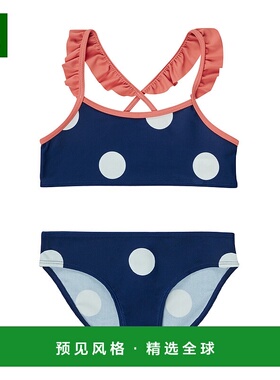 欧洲直邮Petit Bateau 小帆船 女孩 BIVOLA 比基尼 蓝色
