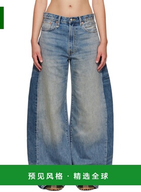香港直邮R13 女士牛仔裤 R13WD192D347AVINTAGEINDIGOCOLOR直筒裤