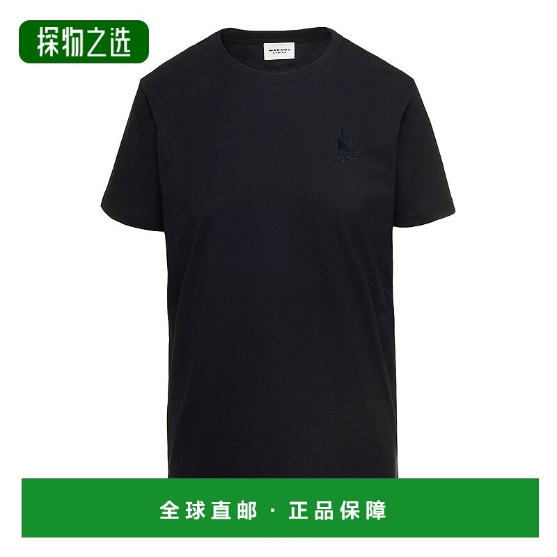 香港直邮ISABEL MARANT 女士 Isabel Marant Etoile 黑色圆领带Lo