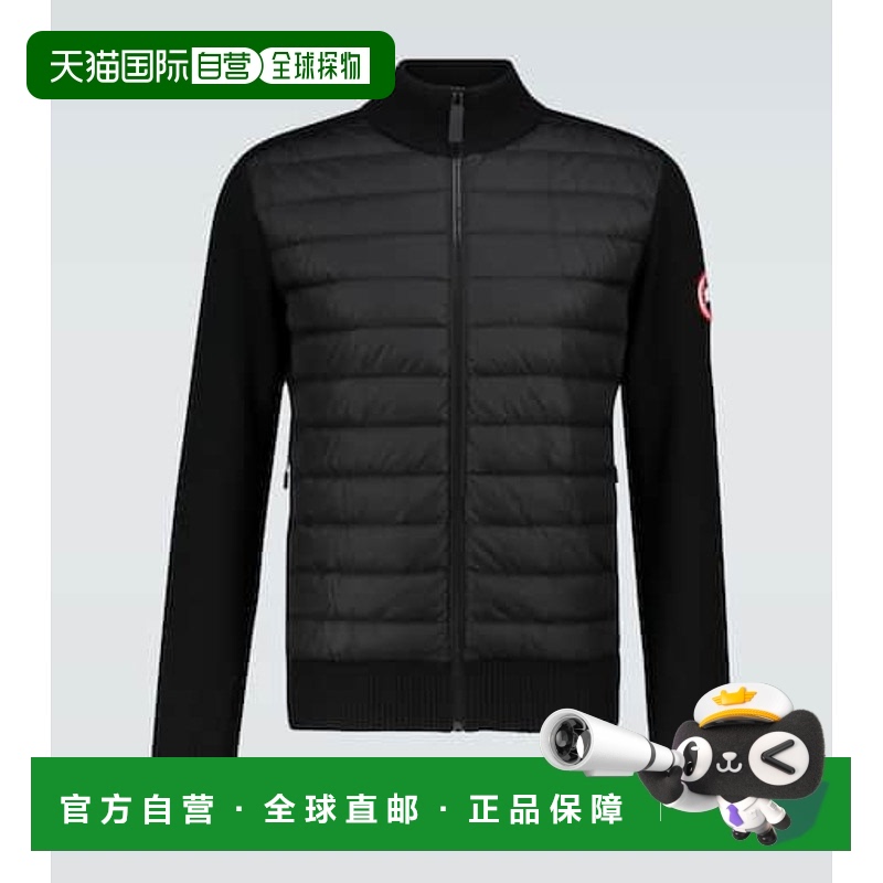 1h可退 香港直邮Canada Goose 加拿大鹅 男士 HyBridge 针织羽绒