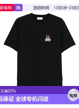 1h可退 香港直邮off-white 男士 Polos 米白T恤T恤 OMAA027F25JER