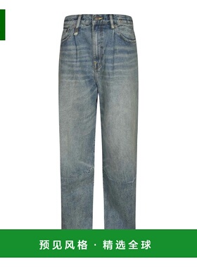 香港直邮R13 女士休闲裤 WD146D149C AW2025 蓝色 Jeans