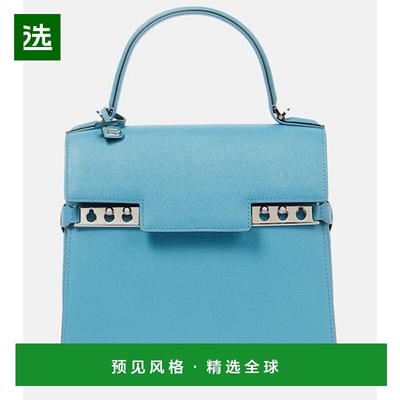 1h可退 香港直邮Delvaux 帝丽芙 女士 Tempête 中号皮革手提包