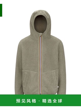 香港直邮K-WAY 男士卫衣 K3132NWJACKPOLARB35 AW2025 灰色