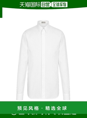香港直邮Dior 翻领长袖衬衫 013C501A4743男装迪奥