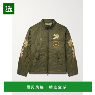 1h可退 香港直邮Baracuta 男士 + Neighborhood G4 刺绣绗缝紧身